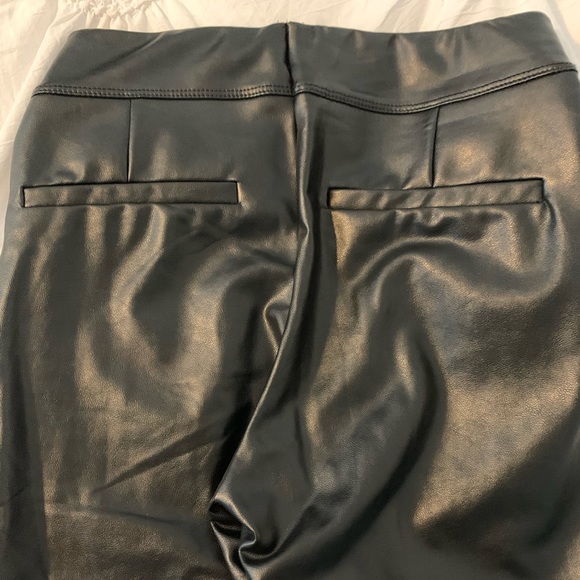 Dynamite Faux Leather Pants - Picture 3 of 3